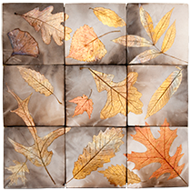 Falling Leaves No.2 Approximate Size:
          13 1/2" x 13 1/2"