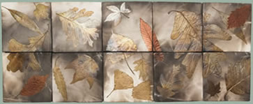 Falling Leaves No.6 Approximate Size:
          22 1/2" x 9"